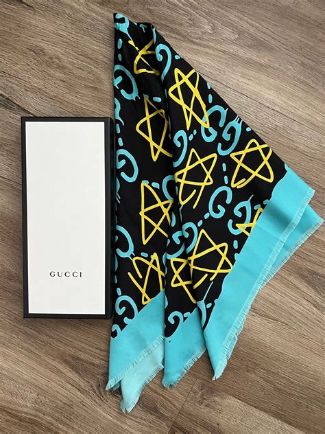 gucci ghost scarf